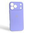 Чохол Silicone Case для Apple iPhone 17 Pro Max бузковий (софт-тач, закрита камера) 0061850 фото