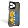 Чохол для телефона Realme Note 50 с 3D принтом патріотичним із захистом камери на реалмі нот 50 чорний