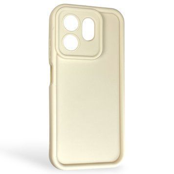 Чохол силіконовий Soft Touch для Infinix Hot 50i X6531B молочний (Повний захист камери) 0044141 фото