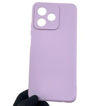 Чехол для Realme C53 с квадратными гранями с защитой камеры на реалми с53 сиреневый 0012520 фото