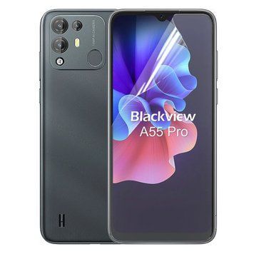Плёнка гидрогелевая для Blackview A55 Pro глянцевая на блеквью а55 про прозрачная 0008780 фото