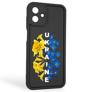 Чехол силиконовый Soft Touch с 3D принтом для Samsung Galaxy A07 4G (SM-A075F) черный (Полная защита камеры) 0041875 фото