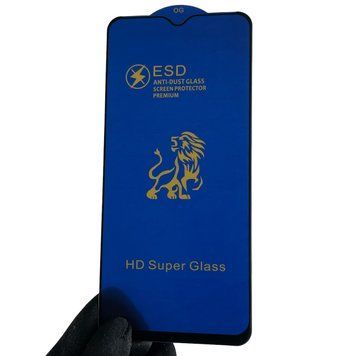 Захисне скло 5D Lion для телефона Xiaomi Redmi 9 протиударне на сяомі редмі 9 чорне 0001969 фото