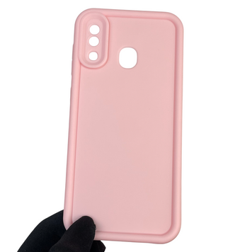 Чохол силіконовий Soft Touch для Samsung Galaxy A30 (SM-A305F) рожевий (Повний захист камери) 0039567 фото