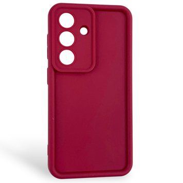 Чохол силіконовий Soft Touch для Samsung Galaxy S26 бордовий (Повний захист камери) 0053911 фото