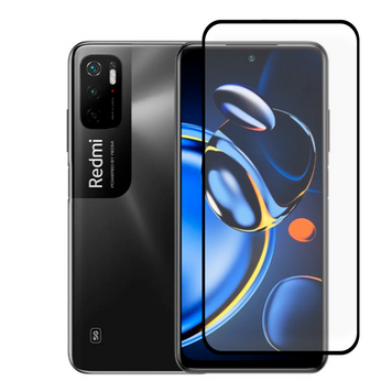 Защитное стекло для телефона Xiaomi Redmi Note 11 SE противоударное на сяоми редми нот 11 се черное 0038441 фото