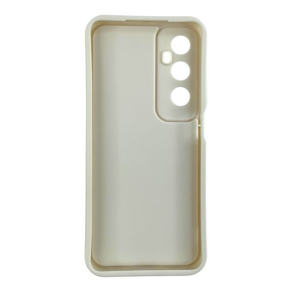 Чехол силиконовый Soft Touch для Realme C65 молочный (Полная защита камеры) 0054117 фото