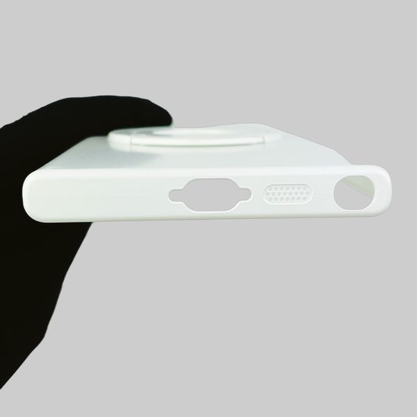 Чохол для Samsung Galaxy S23 Ultra SM-S918B з MagSafe з підставкою ультратонкий для самсунг с23 ультра білий 0001551 фото