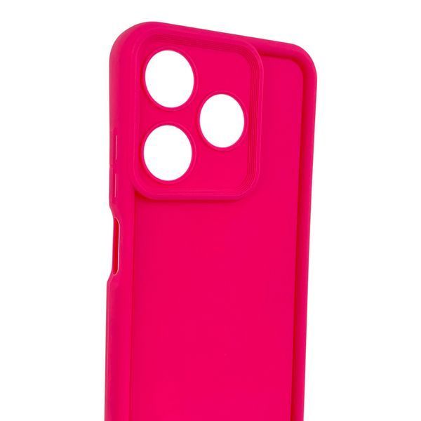 Чохол силіконовий Soft Touch для Tecno Spark 10C (KI5m) малиновий (Повний захист камери) 0054450 фото