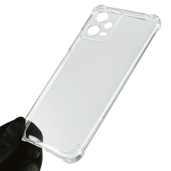Чехол для Xiaomi Poco X5 5G с бронь углами выше экрана противоударный на сяоми поко х5 прозрачный 0002349 фото