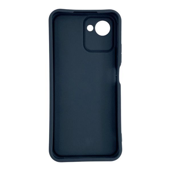 Чехол силиконовый Soft Touch для Realme C30s черный (Полная защита камеры) 0054343 фото