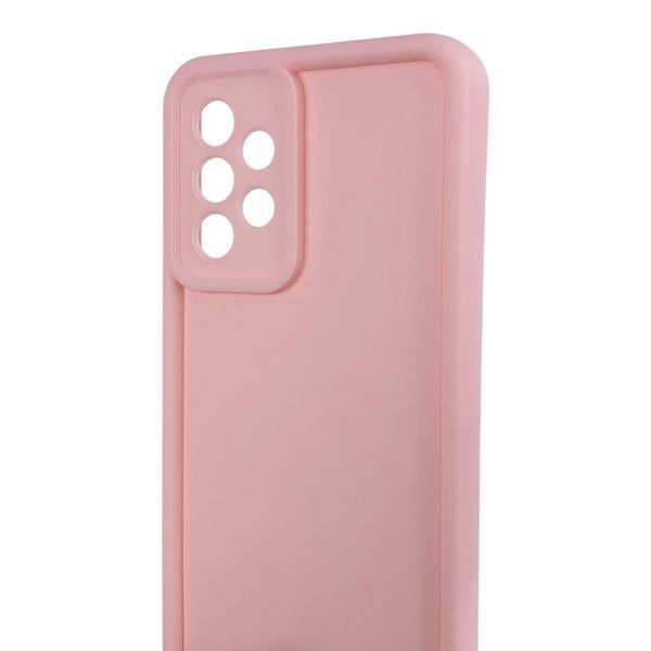 Чехол силиконовый Soft Touch для Samsung Galaxy A73 5G розовый (Полная защита камеры) 0054011 фото