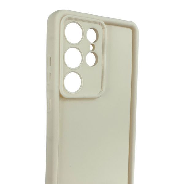 Чехол силиконовый Soft Touch для Samsung Galaxy S25 Ultra молочный (Полная защита камеры) 0054106 фото