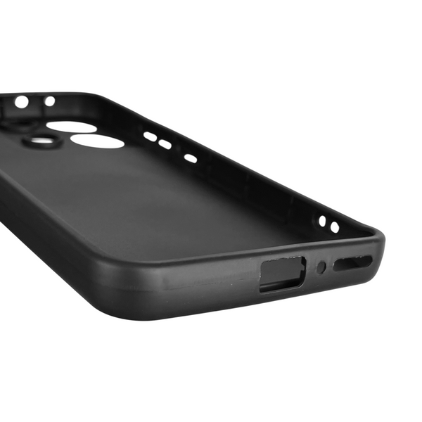 Чохол силіконовий Soft Touch з 3D принтом Майнкрафт для Xiaomi Redmi Note 13 4G чорний (Повний захист камери) 0041609 фото