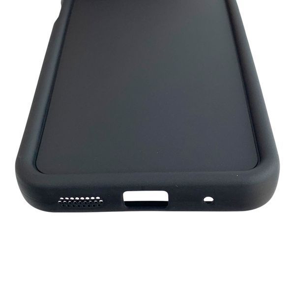 Чохол силіконовий Soft Touch для Motorola G04s чорний (Повний захист камери) 0054393 фото
