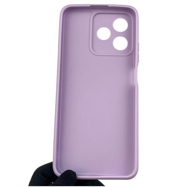 Чохол для Realme C53 з квадратними гранями із захистом камери на реалмі с53 бузковий 0012520 фото
