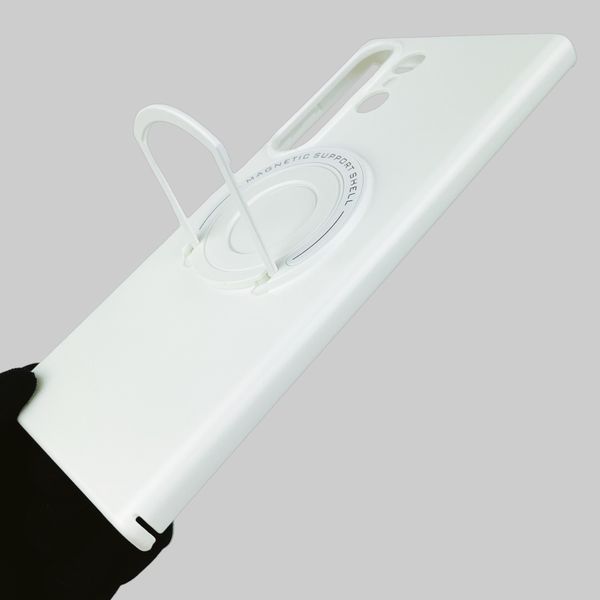 Чохол для Samsung Galaxy S23 Ultra SM-S918B з MagSafe з підставкою ультратонкий для самсунг с23 ультра білий 0001551 фото