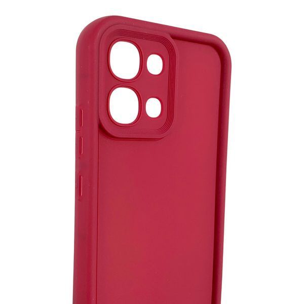 Чохол силіконовий Soft Touch для Oppo A6 Pro 4G бордовий (Повний захист камери) 0054224 фото