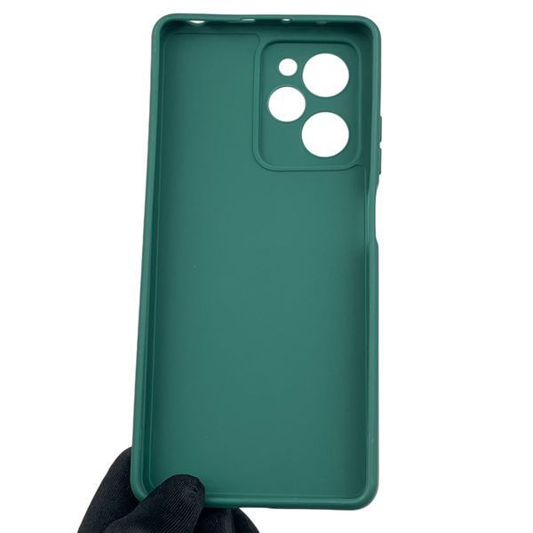 Чохол для Xiaomi POCO X5 Pro 5G з квадратними гранями із захистом камери на сяомі поко х5 про 5г зелений 0012722 фото