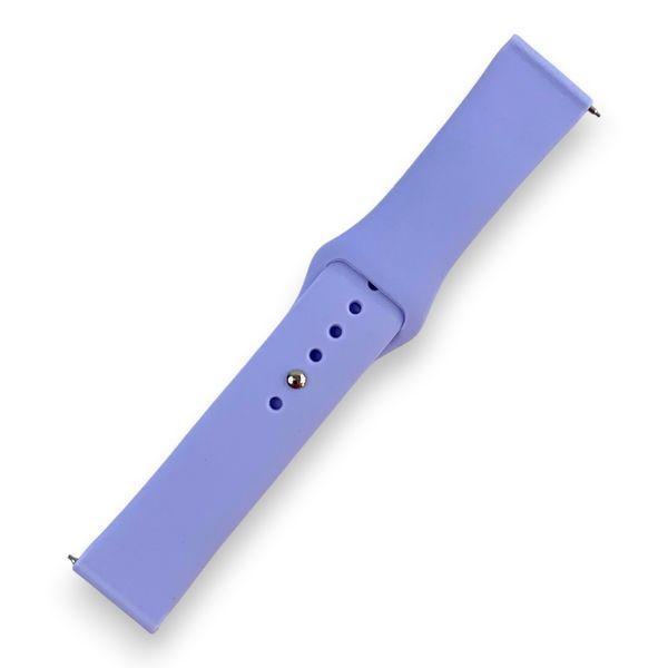 Ремешок силиконовый 22 мм для TicWatch Pro 3 GPS сиреневый 0057091 фото