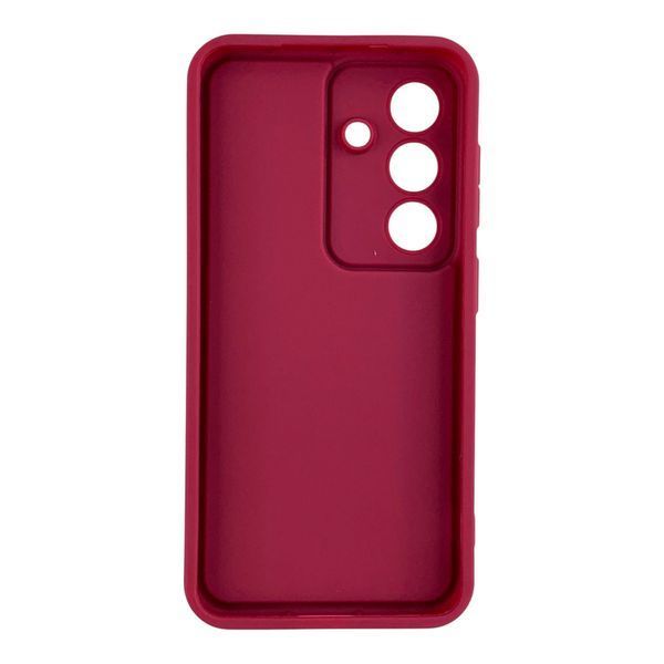 Чохол силіконовий Soft Touch для Samsung Galaxy S26 бордовий (Повний захист камери) 0053911 фото