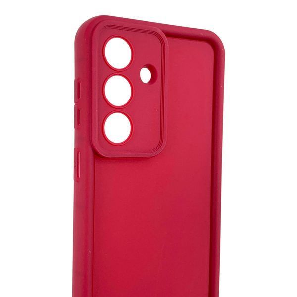 Чохол силіконовий Soft Touch для Samsung Galaxy S26 бордовий (Повний захист камери) 0053911 фото