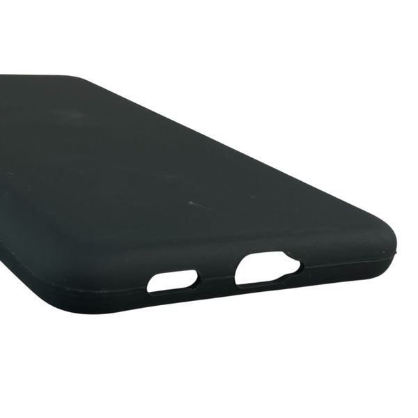Чехол для Samsung Galaxy S21 Plus (SM-G996) силиконовый с микрофиброй нескользящий на самсунг с21 плюс черный 0032178 фото