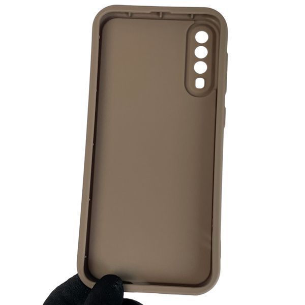 Чохол силіконовий Soft Touch з 3D принтом Майнкрафт для Samsung Galaxy A50 (SM-A505F) коричневий (Повний захист камери) 0041237 фото