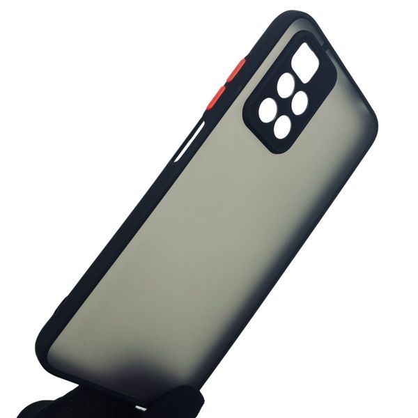 Чехол для Xiaomi Redmi 10 4G противоударный с высокими бортами защитой камеры на сяоми редми 10 4г чёрный 0000943 фото