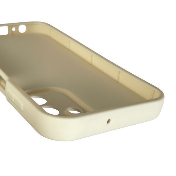 Чохол силіконовий Soft Touch з 3D принтом для Samsung Galaxy A15 (SM-A155M) молочний (Повний захист камери) 0040421 фото