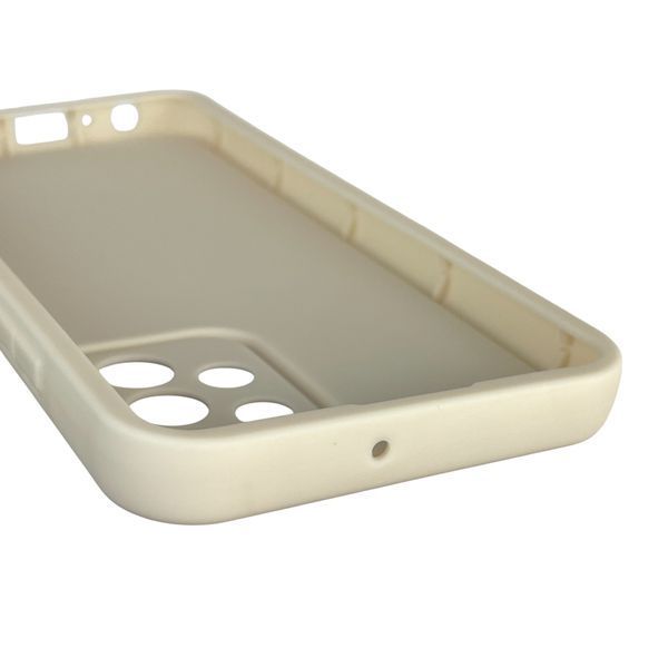 Чехол силиконовый оригинальный Soft Touch с 3D принтом смешного теда мишки для Samsung Galaxy A32 4G (SM-A325F) молочный (Полная защита камеры) 0048677 фото