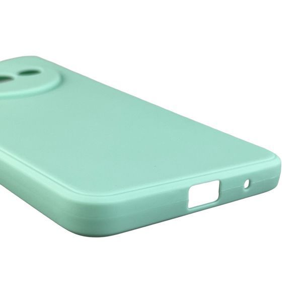 Чехол для Xiaomi Redmi A3 с квадратными гранями с защитой камеры на сяоми редми а3 мятный 0012772 фото