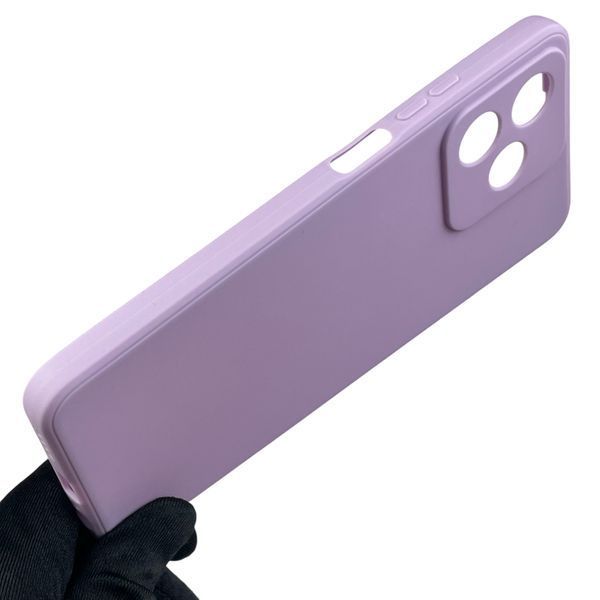 Чохол для Realme C53 з квадратними гранями із захистом камери на реалмі с53 бузковий 0012520 фото