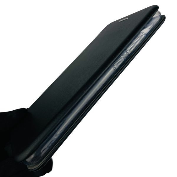 Чехол-книжка для Xiaomi Redmi Note 8 2021 с подставкой на сяоми редми нот 8 2021 чёрная 0001688 фото