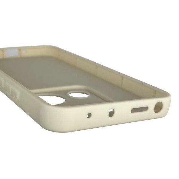 Чехол силиконовый оригинальный Soft Touch с 3D принтом смешного теда мишки для Xiaomi Redmi Note 14S молочный (Полная защита камеры) 0049078 фото