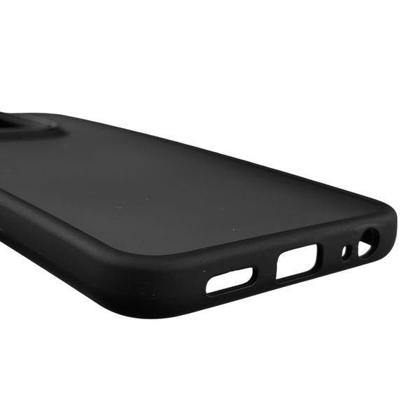 Чохол для TECNO Spark 8C KG5k протиударний матовий напівпрозорий з високими бортами на техно спарк 8с чорний 0000238 фото