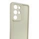 Чехол силиконовый Soft Touch для Samsung Galaxy S25 Ultra молочный (Полная защита камеры) 0054106 фото 3
