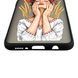 Чохол для телефона Samsung Galaxy A51 (SM-A515F) с 3D принтом дівчина маки колоски із захистом камери чорний 0059256 фото 6