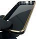 Чехол для Samsung Galaxy A70 SM-A705F с кольцом MagSafe с золотой окантовкой на самсунг а70 черный gs1 0021535 фото 3