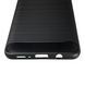 Чехол для телефона Samsung Galaxy A71 (SM-A715F) карбоновый противоударный с высокими бортами черный 0052170 фото 2