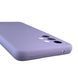 Чохол для Samsung Galaxy A53 5G (SM-A536E) силіконовий з мікрофіброю нековзний на самсунг а53 5г бузковий 0032059 фото 5