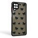 Чехол для телефона Samsung Galaxy A12 (SM-A127F) с 3D принтом бантиков с высокими бортами на самсунг а12 черный 0033521 фото 1