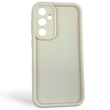Чехол силиконовый Soft Touch для Samsung Galaxy S23 FE молочный (Полная защита камеры) 0054065 фото