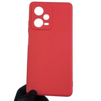 Чехол для Xiaomi Redmi Note 12 Pro 5G противоударный квадратный на сяоми редми нот 12 про 5г красный 0012941 фото