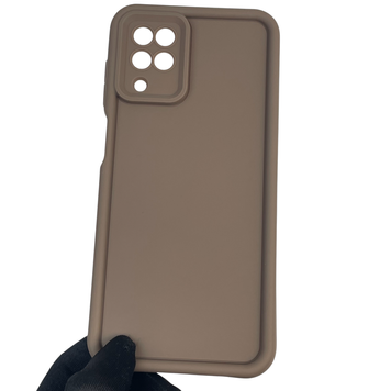 Чохол силіконовий Soft Touch для Samsung Galaxy M12 (SM-M127F) коричневий (Повний захист камери) 0039519 фото