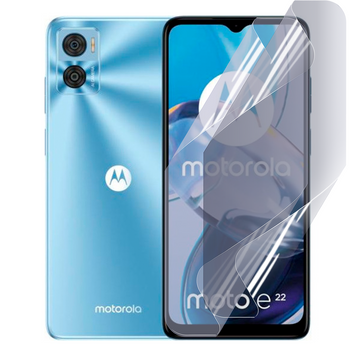 Плівка гідрогелева для Motorola Moto E22 (PAVC0003) глянцева протиударна на моторола е22 прозора 0013679 фото