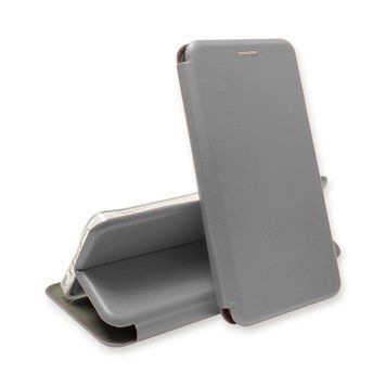 Чехол-книжка для Xiaomi Redmi 9C с подставкой на сяоми редми 9с серая gd1 0019116 фото