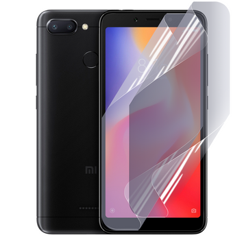 Плёнка гидрогелевая для Xiaomi Redmi 6 Pro МАТОВАЯ противоударная на сяоми редми 6 про прозрачная 0004004 фото
