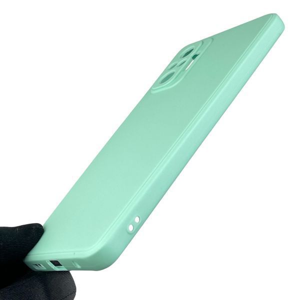 Чехол для Xiaomi Redmi Note 10 Pro с квадратными гранями с защитой камеры на сяоми редми нот 10 про мятный 0012781 фото
