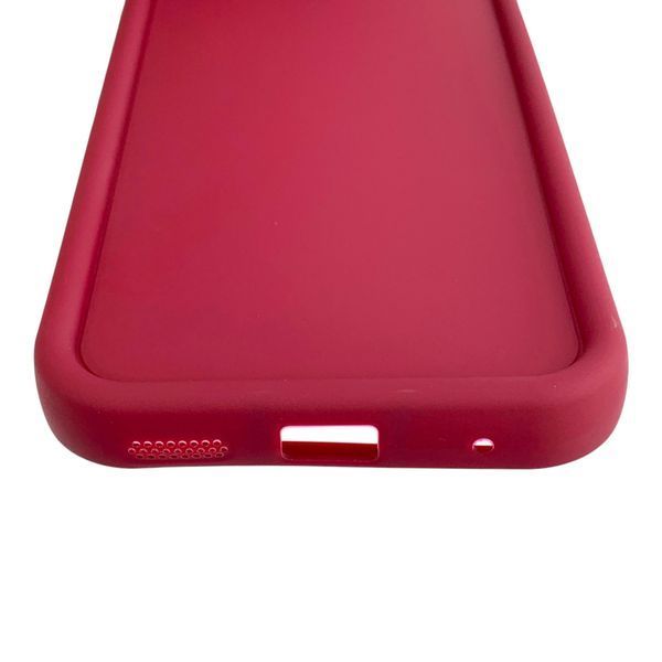 Чохол силіконовий Soft Touch для Motorola G30 бордовий (Повний захист камери) 0054352 фото